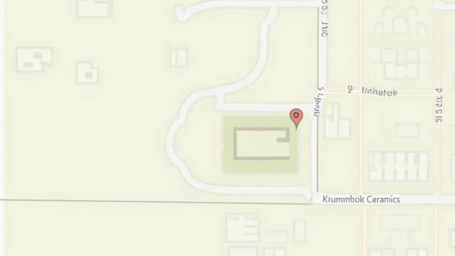 Map showing the location of Krummholz Ceramics at 118 Boreal Avenue, Whitehorse